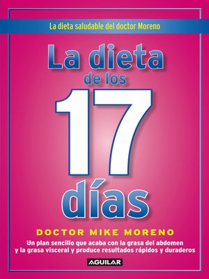 cover image of La dieta de los 17 días